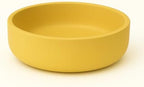 Concrete Succulent Pot Bowl, Modern Decor, Gift, Wedding/Shower Favor, Candle Vessel, 6 in (Charcoal, with Drainage Hole) (Marigold Yellow, Without Drainage Hole) by Unknown