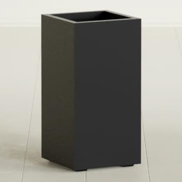 Greenline Alice Tall Rectangular Fiberglass Planter, Outdoor Planter Box by GreenlinePlanters