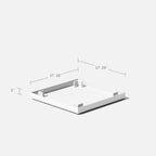 Veradek Block Series Cube Planter & Drip Tray - Square Outdoor Planter Set - Image 2