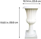 DOITOOL 1pc Decorative Roman Column Flowerpot Vintage Plastic Planter for Home Office Balcony Front Door Adornment for Weddings Mother Day Holidays - Image 3