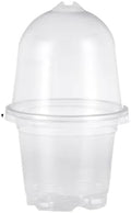 Plant Nursery Pots,Compatible for Lids PET, Transparent Humidity Domes Nursery Cups for Transplanting Seedlings Plant Starter Cont ainer A2 by Unknown