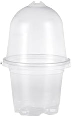 Plant Nursery Pots,Compatible for Lids PET, Transparent Humidity Domes Nursery Cups for Transplanting Seedlings Plant Starter Cont ainer A2 by Unknown