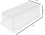 SUNPACK Sundome Plastic Humidity Dome, Clear, 7" (Pack of 10) - Ideal for Greenhouses or Indoor Growing, Maintains Humidity for Healthy Seedling Growth - Image 4