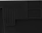 24 Pots Wall Mounted Planter,Plastic Wall Vertical Planter,for Strawberries Flowers Herbs,Plant Grow Pots,for Indoor Outdoor,Garden,Wall Garden Kit 12.99x5.51x7.28 Inches (Black) - Image 7
