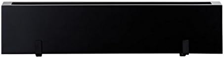 Windowbox 42 Inch Modern Black Fiberglass Planter - Image 2