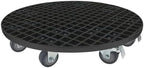 Large Potted Plant Caddy, Heavy Duty Iron Garden Flower Pot Planter Mover Planter Trolley on Wheels, Sturdy Designed Potted Plant Stand with Wheels,B by WLYMQFC