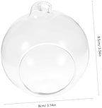 BESPORTBLE 12pcs Clear Glass Terrarium Hanging for Modern Decorative Globe with Hook for Home and Garden Landscape Art - Image 2