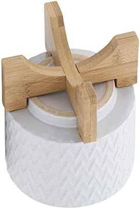 Planter,Stand,White,Ceramic Planter,Drainage Holes,Succulents & Indoor Plants,Modern Design,Versatile Use - Image 6