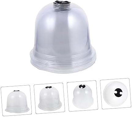 SUPVOX Plant Cloches Plastic Ventilated Dome for Seedlings - Image 6