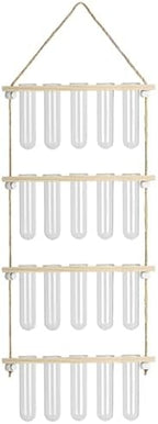 20 Tubes Hanging Plant Propagation Station,Hydroponic 4 Tiered Wall Planter - Image 2