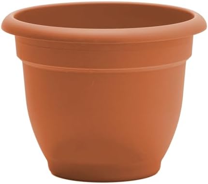 Bloem Ariana 16" Plastic Self-Watering Planter, Terra Cotta, 2-Pack - Image 7