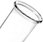 EISCO 24PK Test Tubes, 50ml - Borosilicate 3.3 Glass - 1.2mm Thick Walls, Beaded Rim - Superior Heat & Chemical Durability - 5.9" Tall, 1" Diameter - Image 3