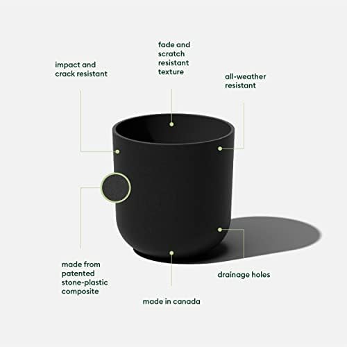 Veradek Mason Series Lima Planter - Large Round Outdoor Planter - Image 2