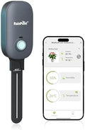 RAINPOINT Bluetooth 2-in-1 Soil Moisture & Air Temp Meter, App Remote Monitoring, 20 Plant Database, Compatible with WiFi Hub TWG009 & Water Timer ITV102b by RainPoint