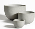 Large Resin Planter Pot for Trees Big Flower – Lightweight Round Plant Pot with Stone-Textured Finish, Weather-Resistant Decorative Outdoor & Indoor ((3 Sizes Combo: 13" + 17.7" + 21.7")) by Unknown