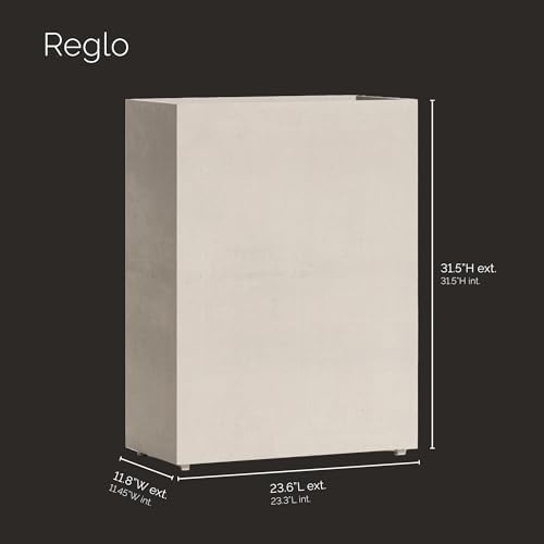 Reglo Tall Planters Outdoor, Rectangular Indoor/Outdoor Box - Image 2