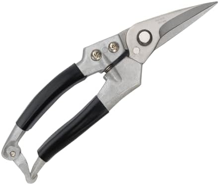 Goat Hoof Trimmers and Farrier Shears – Versatile Hoof, Wire, and Pipe Cutting Tool for Livestock – Silver (2pack) by Unknown