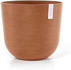 Ecopots Oslo Round Flower Planter, Terracotta Color, 17.75" by ECOPOTS