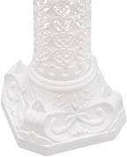 Wedding Roman Columns 34.65" Heart-Shaped Plastic Stand Roman Pillar Greek Column Plant Stand Elegant Wedding Event Party Decorative Column Pedestal Flower Holder (Type B, 4Pcs, 10.63x34.65 Inch) - Image 7
