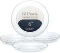 Royal Imports Clear Acrylic Plant Saucer, Floral Plastic Plates, Drip Tray by RoyalImports