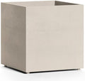 Reglito Cube Planters for Outdoor Plants, Square Indoor/Outdoor by Cosapots