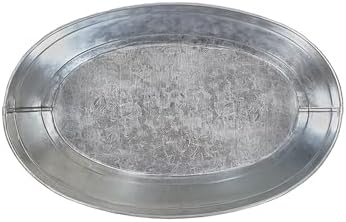 Small Oval Galvanized Tub - Image 3
