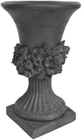 Classic Urn Planter, 20 Inch Tall Flower Pots, Pedestal Flower Vases Plant Pot, Modern Large Flower Pots Outdoor Plant Pot for Flowers, Classic Decorative Planter for Indoor and Outdoor Plants by Unknown