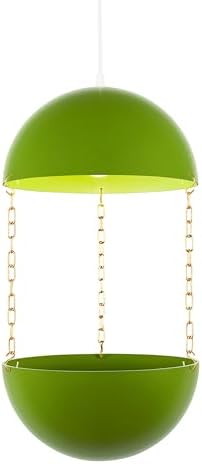 Hanging Pendant Planter (Green with Light) by Unknown