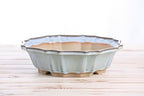 Willow Bonsai Ceramics Flower Design Bonsai Pot 10 Inch – Elegant Ceramic Bonsai & Succulent Pot, High‑Fired Frost‑Proof Stoneware with Drainage+Wiring Holes, Handmade USA (Glacier, 10inch) - Image 3