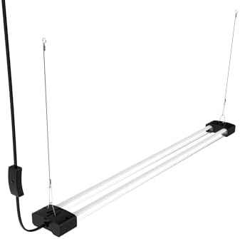 DYMOND Boostgro LED Seed Starter Grow Light 3FT Full Spectrum Linkable 5000k Daylight + 660nm Red + 450nm Blue Indoor Plant Lighting Fixture - Image 6