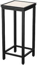 Tall Plant Stand Indoor, Black Aluminum Flower Rack Outdoor by DHYGOTFUR