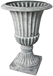 Algreen Acerra Urn Planter 21.25-in. Diameter by 30-in. H, Concrete by Algreen
