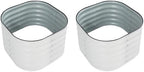 Raised Garden Bed | Metal Raised Garden Bed Kit | 17'' Tall Outdoor Garden Planter Box | Metal Planter Box for Planting Plants Vegetables (2x2x1.4FT（2pcs）) - Image 6