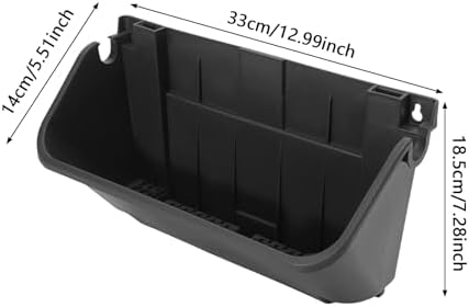 24 Pack Hanging Vertical Wall Planter, Garden Self Watering Wall-Mounted Plastic Planter Plant Flower Pot Holder for Gardens, Terraces, Balconies, Patios (Black) - Image 3