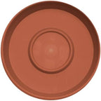 Bloem Terra 20" Round Plastic Plant Saucer, Lightweight UV-Resistant Indoor/Outdoor Flower Pot Tray - Fits 20-inch Planter Pots, Terra Cotta, 2-Pack - Image 4
