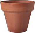 PSW Arcadia Garden Products OT41TC Plastic/Stone/Wood Composite Traditional Pot, No Drainage Hole (Drillable), 16 by 13.5-Inch, Terra Cotta Color, 16 x 13.5 by PSW