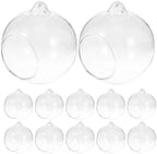 12Pcs Clear Hanging Glass Terrarium Planters for Air Plants Elegant Globe Design for Home Decor Indoor Planters and Garden Decoration by Wakauto