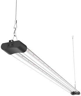 LED Grow Light Full Spectrum Light Linkable 5000K Daylight + 660nm Red Indoor Plant Lighting Fixture (4 FT) - Image 3
