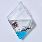 4 Pcs Creative Rhombus Glass Vase Wall Hanging - Image 5
