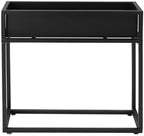 Metal Elevated Planter Box, 28" H Raised Garden Bed with Legs, Tall Rectangle Planter with Drainage System, Outdoor Indoor Elevated Garden Box for Vegetable Flower Herb Fruit (2, Black-28 H) - Image 6