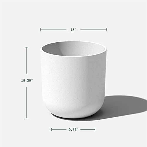 Veradek Mason Series Lima Planter - Large Round Outdoor Planter - Image 3
