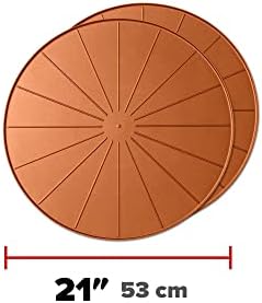 WeatherTech 21" Project Mats/Coasters - Contain Projects and Their Messes (8A21CST2PKTC) - Terra Cotta (2-Pack) - Image 2