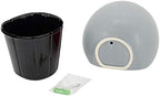 Arcadia Garden Products Small Round Wall Planter 3-Pack Light Gray - Image 7