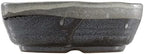 Wazakura Shigaraki Series Handmade Stripe Glazed Ceramic Bonsai Pot - Image 2