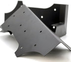 Hi-Flame 4 Set Raised Garden Bed Corner Brackets with Screws, Fit Lumber up to 2 Inch x 12 Inch Raised Bed Brackets for Vegetable Garden (Black) - Image 5
