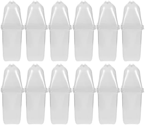 Luxshiny 12 Pack Self Watering Nursery Pots with Humidity Dome by Luxshiny