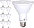 Bioluz LED 8 Pack PAR38 LED Light Bulb 90 CRI 12W = 100-120 Watt Replacement, Daylight 5000K, Dimmable Light Bulbs Flood Lights Outdoor/Indoor UL Listed Light Bulbs Title 20 High Efficacy LED Bulbs by Bioluz+LED
