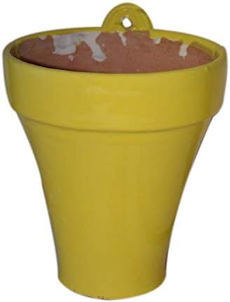 Moroccan Ceramic Hanging Flower Pot with Drainage Hole Planter - Image 3
