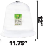 HTG Supply Garden Cloche Plant Protector Bell (5-Pack) - Reusable Vented Plastic Dome - Image 2