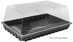 SUNPACK Sundome Plastic Multi-Vented Humidity Dome, Clear, 7" (Pack of 5) - Ideal for Greenhouses or Indoor Growing, Able to Adjust Humidity with Vents - Image 5